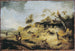 Banc de sable avec voyageurs - Philips Wouwerman — vy av konstverket