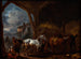 L'écurie - Philips Wouwerman — vy av konstverket