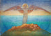 L'amour, le consolateur de la nuit - Phoebe Anna Traquair — vy av konstverket
