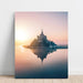 Flygbild - Mont Saint-Michel sett från luften