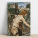 Reproduktion av målningen Phyllis - John William Waterhouse