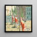 Piazza di San Marco - Maurice Prendergast — inramlat konstverk på väggen