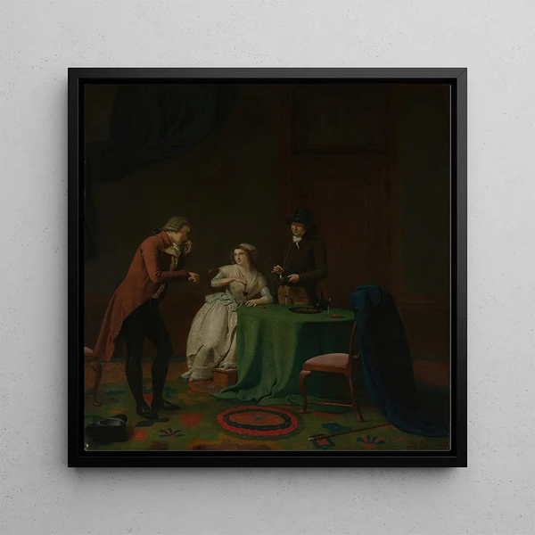 Pièce de conversation - Le Sens de l'Odorat - Jan Ekels le Jeune
