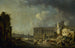 Dégagement de la colonnade du Louvre - Pierre-Antoine Demachy — vy av konstverket
