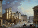 rivningen av Saint-Barthélemy-kyrkan - Pierre-Antoine Demachy — vy av konstverket