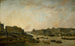 L'Hôtel de la Monnaie och Louvren sett från Pont-Neuf omkring 1800 - Pierre-Antoine Demachy — vy av konstverket