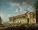 La colonnade du Louvre nouvellement dégagée - Pierre-Antoine Demachy — vy av konstverket