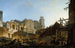 La Foire Saint-Germain efter branden under natten mellan den 16 och 17 mars 1762 - Pierre-Antoine Demachy — vy av konstverket