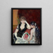Reproduktion av målningen av En loge på teatern - Pierre-Auguste Renoir