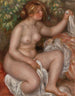 After the Bath La Sortie du bain - Pierre-Auguste Renoir — vy av konstverket
