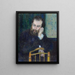 Alfred Sisley - Pierre-Auguste Renoir — inramlat konstverk på väggen