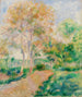 Höstlandskap Landskapsmålning i höstfärger - Pierre-Auguste Renoir — vy av konstverket