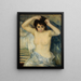 Före badet Före badet - Pierre-Auguste Renoir — inramlat konstverk på väggen