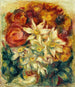 Bouquet de narcisser och rosor - Pierre-Auguste Renoir — vy av konstverket