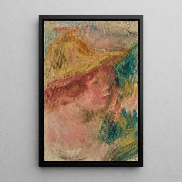 PierreAuguste Renoir - Buste au chapeau.webp