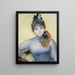 Caroline Rémy - Pierre-Auguste Renoir — inramlat konstverk på väggen