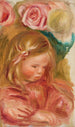 Coco dans les roses - Pierre-Auguste Renoir — vy av konstverket