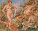 Composition fem badare - Pierre-Auguste Renoir — vy av konstverket
