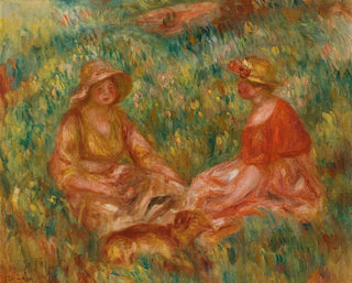 PierreAuguste Renoir - Deux Filles Dans Un Pr Deux Femmes Dans Lherbe.webp