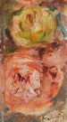 Två rosor - Pierre-Auguste Renoir — vy av konstverket