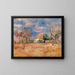 Pigeonnier de Bellevue - Pierre-Auguste Renoir — inramlat konstverk på väggen