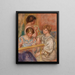 Brodöserna - Pierre-Auguste Renoir — inramlat konstverk på väggen