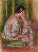 kvinna i orientalisk kostym - Pierre-Auguste Renoir — vy av konstverket