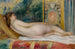 en naken kvinna som ligger ner - Pierre-Auguste Renoir — vy av konstverket