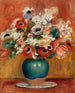 Flowers Fleurs - Pierre-Auguste Renoir — vy av konstverket