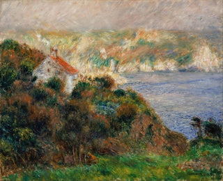 dimma över Guernsey - Pierre-Auguste Renoir — vy av konstverket