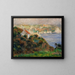 dimma över Guernsey - Pierre-Auguste Renoir — inramlat konstverk på väggen