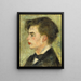 Georges Rivière - Pierre-Auguste Renoir — inramlat konstverk på väggen