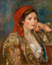 Flicka i spansk jacka - Pierre-Auguste Renoir — vy av konstverket
