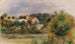 Hus i en park - Pierre-Auguste Renoir — vy av konstverket