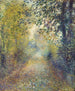 I skogen - Pierre-Auguste Renoir — vy av konstverket