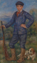 Jean en chasseur - Pierre-Auguste Renoir — vy av konstverket