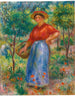 Ung flicka i korgen - Pierre-Auguste Renoir — vy av konstverket