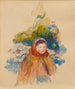 Ung flicka - Pierre-Auguste Renoir — vy av konstverket