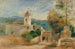 La Chapelle, Cagnes - Pierre-Auguste Renoir — vy av konstverket