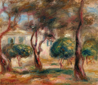 Le Jardin des Collettes - Pierre-Auguste Renoir — vy av konstverket