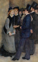 La Sortie du conservatoire - Pierre-Auguste Renoir — vy av konstverket