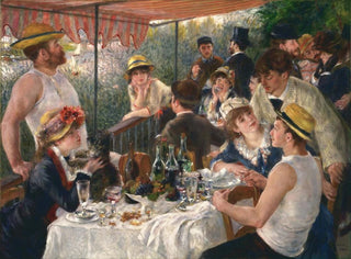 Frukost för kanotisterna - Pierre-Auguste Renoir — vy av konstverket
