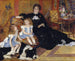 Madame Georges Charpentier, Marguerite-Louise Lemonnier och hennes barn Georgette-Berthe och Paul-Émile-Charles - Pierre-Auguste Renoir — vy av konstverket