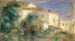 Maison de la Poste Cagnes - Pierre-Auguste Renoir — vy av konstverket