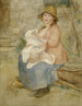 Maternité - Pierre-Auguste Renoir — vy av konstverket
