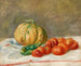 Melon och tomater - Pierre-Auguste Renoir — vy av konstverket