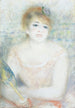 Mlle Jeanne Samary - Pierre-Auguste Renoir — vy av konstverket