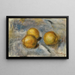 Naturtavla med citroner - Pierre-Auguste Renoir — inramlat konstverk på väggen