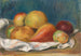 naturtavla med äpplen och päron - Pierre-Auguste Renoir — vy av konstverket
