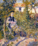 Nini i trädgården Nini Lopez - Pierre-Auguste Renoir — vy av konstverket